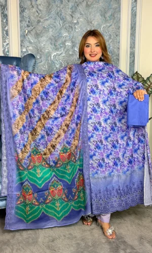 এ-গ্রেড কোয়ালিটির আনস্টিচ থ্রি-পিস